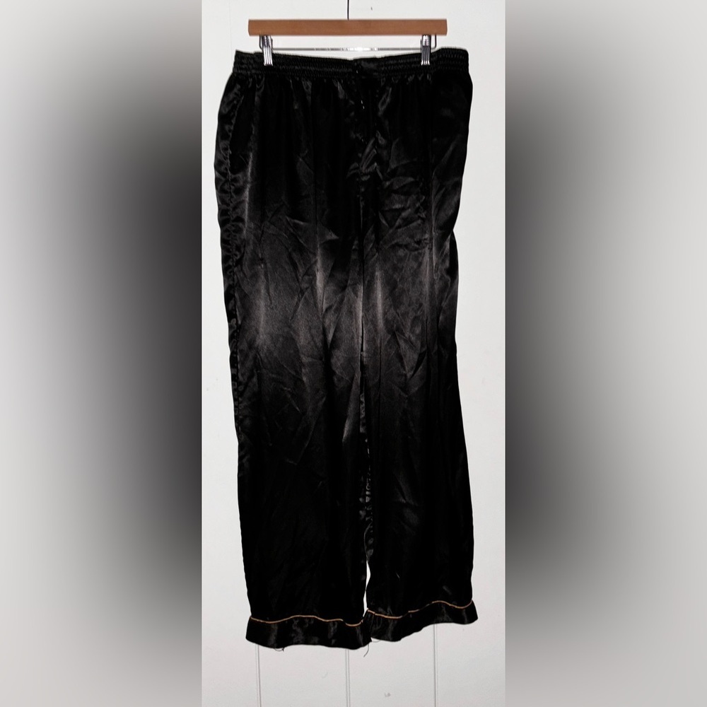 Alexander Del Rossa Satin Pajama Bottoms Women‎ 3XL Coastal Florida Loungewear - Picture 2 of 9